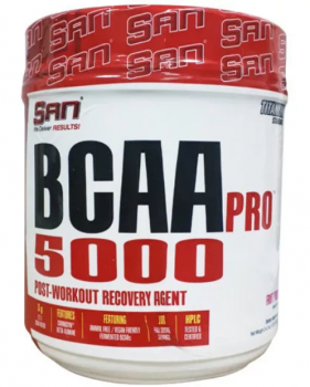 картинка SAN BCAA-PRO 5000 1,52lb. 690 гр. (Фрукт.пунш) от магазина