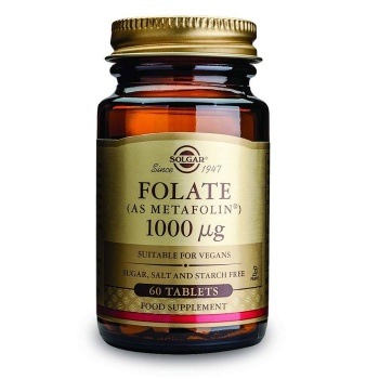 картинка Solgar Folic acid 1000 мкг. 60 табл. от магазина