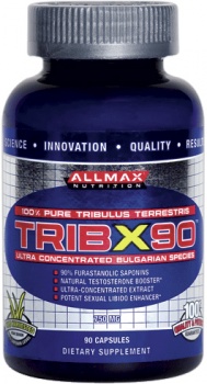 картинка Allmax TribX90 750 мг. 90 капс. от магазина