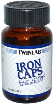 картинка Twinlab Iron caps 100 капс. от магазина