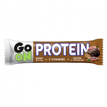 картинка GO ON Protein bar 20% cocoa 50 гр. 24шт. от магазина