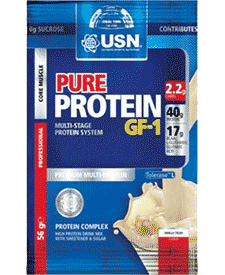 картинка USN Pure Protein GF-1 56 гр. 1 пак. от магазина
