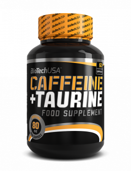 картинка BioTech Caffeine and taurine power force 60 капс. от магазина
