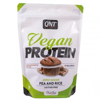 картинка QNT Vegan Protein 500 гр. (Шоколадный маффин) от магазина