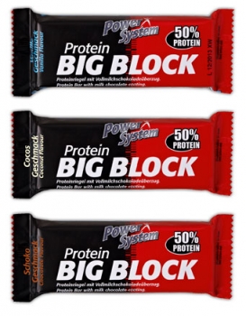 картинка Power sys-m Шоколад Protein Big Block 100 гр.   от магазина