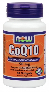 картинка Now CoQ10 50 мг. 50 гел. капс. от магазина