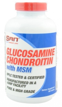 картинка SAN Glucosamin Chondroitine MSN 90 капс. от магазина