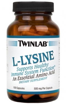 картинка Twinlab L- Lisine 500 мг. 100 капс. от магазина