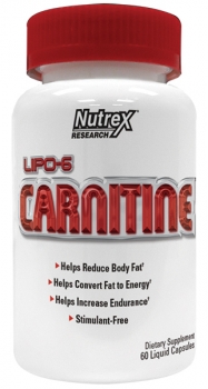 картинка Nutrex Lipo-6 L-carnitine 60 капс.  от магазина