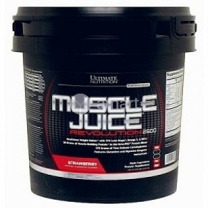 картинка Ultimate Muscle Juice Revolution 11lb. 5040 гр. (Клубника) от магазина