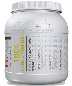 картинка BioTech L-Glutamine 1,1lb. 500 гр.  от магазина