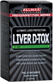 картинка Allmax Liver D-Tox 42 капс. от магазина