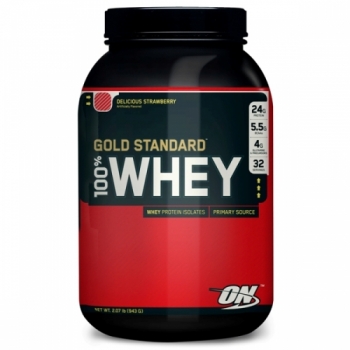 картинка ON 100% Whey protein Gold 2lb. 908 гр. (French Vanilla Creme)  от магазина