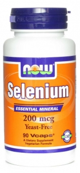 картинка Now Selenium 200 мкг. 90 вегет. капс. от магазина