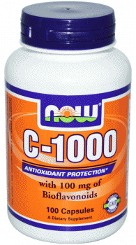 картинка Now C-1000 мг. 100 табл. от магазина