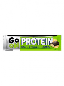 картинка GO ON Protein bar 20% peanut 50 гр. 24шт. от магазина