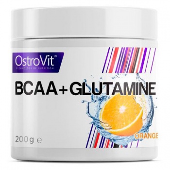картинка Ostrovit BCAA+Glutamine 0,44lb. 200 гр.  от магазина