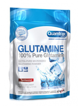 картинка Quamtrax Glutamine 1,1lb. 500 гр.  от магазина