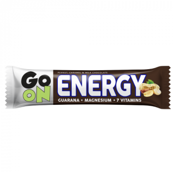 картинка GO ON Energy bar nut-caramel 50 гр 24 шт. от магазина