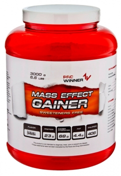 картинка Pro Winner Mass Effect Gainer 3000 гр. от магазина