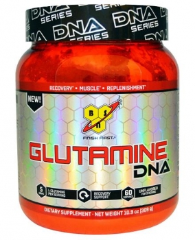 картинка BSN Glutamine DNA 0,7lb. 309 гр. от магазина