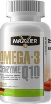 картинка Maxler Omega3+CoQ10 (1000 мг/100 мг) 60 капс.  от магазина