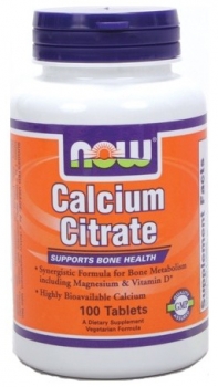картинка Now Calcium Citrate 100 табл. от магазина