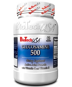 картинка BioTech Glucosamine 500  60 табл. от магазина