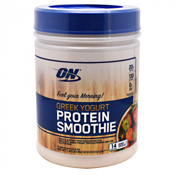 картинка ON Greek Yogurt Protein Smoothie 1,02lb.463 гр. (Клубника)  от магазина