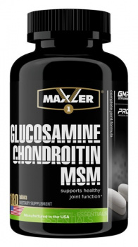 картинка Maxler Glucosamine-Chondroitin-MSM 180 табл. от магазина
