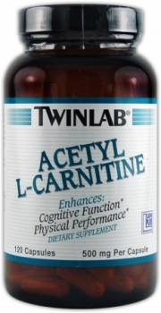 картинка Twinlab Acetyl L-carnitine 500 мг. 60 табл. от магазина