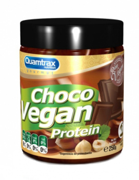 картинка Quamtrax Паста Choco Vegan Protein 0,55lb. 250 гр. от магазина