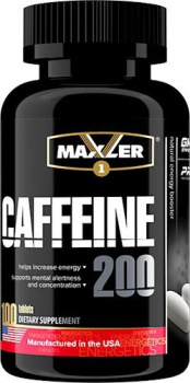картинка Maxler Caffeine 200 мг. 100 капс. от магазина