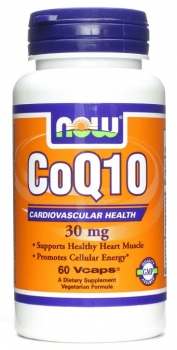 картинка Now CoQ10 30 мг. 60 гел. капс. от магазина
