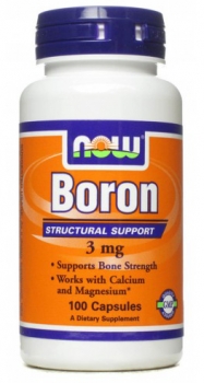 картинка Now Boron 3 мг. 100 капс. от магазина