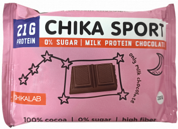 картинка ChikaLab Шоколад молочный 100 гр. (4 шт)  от магазина