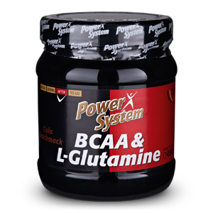 картинка Power sys-m BСАА + Glutamine 0,99lb. 450 гр.   от магазина