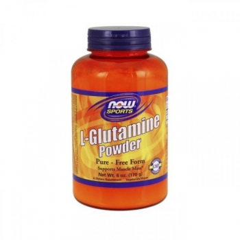 картинка Now Glutamine Powder 6 oz. 0,37lb. 170 гр. от магазина