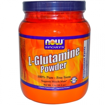 картинка Now Glutamine Powder 2,2lb. 1000 гр. от магазина