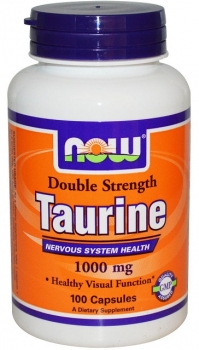 картинка Now Taurine 1000 мг. 100 капс. от магазина