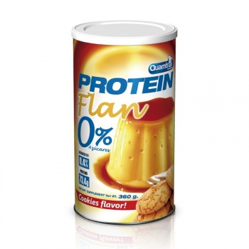 картинка Quamtrax Яичный вкусный пудинг Flan Protein 0,8lb. 360 гр. от магазина