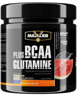 картинка Maxler BCAA+Glutamine 300 гр. (Арбуз) от магазина