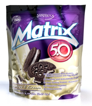 картинка Syntrax Matrix 5,0 4,95lb. 2240 гр. (Печенье-сливки) от магазина
