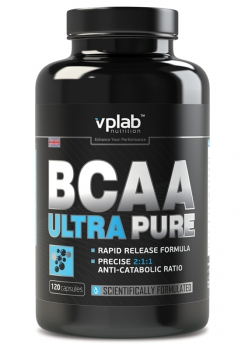 картинка VPLab BCAA Ultra Pure 120 капс. от магазина