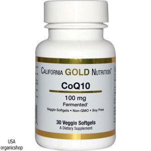картинка California Gold CoQ10 100 мг. 30 капс.  от магазина
