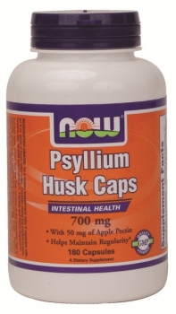 картинка Now Psyllium Husk 700 мг. + Pectin 180 капс. от магазина