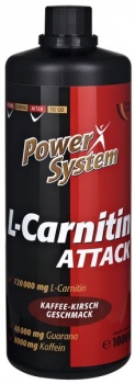 картинка Power sys-m L-Carnitin Attack с гуар. 1000 мл. 144 000 мг.   (New) от магазина