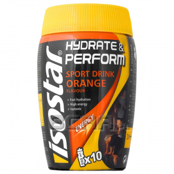 картинка Isostar Hydrate and Perform 0,88lb.400 гр. (Апельсин) от магазина