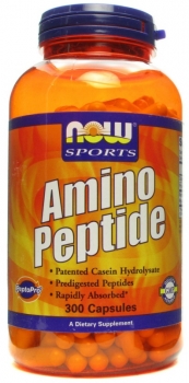 картинка Now Amino Peptide 400 мг. 300 капс. от магазина