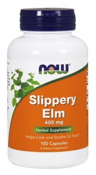 картинка Now Slippery Elm. 400 мг. 100 капс. от магазина